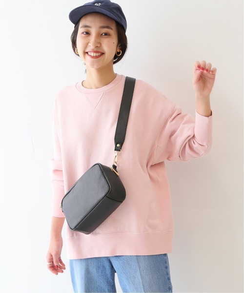 SLOBE IENA(スローブイエナ)の「コアスパン裏毛スウェットプルオーバー【手洗い可能】◆(スウェット・レディース・ホワイト/ベージュ/ピンク系その他・FREE)」の3枚目の写真