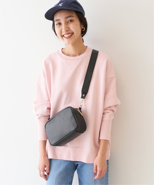 SLOBE IENA(スローブイエナ)の「コアスパン裏毛スウェットプルオーバー【手洗い可能】◆(スウェット・レディース・ホワイト/ベージュ/ピンク系その他・FREE)」の6枚目の写真