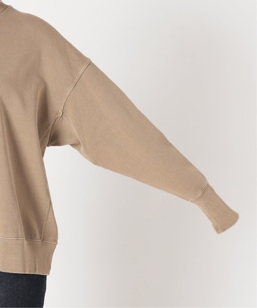 SLOBE IENA(スローブイエナ)の「コアスパン裏毛スウェットプルオーバー【手洗い可能】◆(スウェット・レディース・ホワイト/ベージュ/ピンク系その他・FREE)」の7枚目の写真