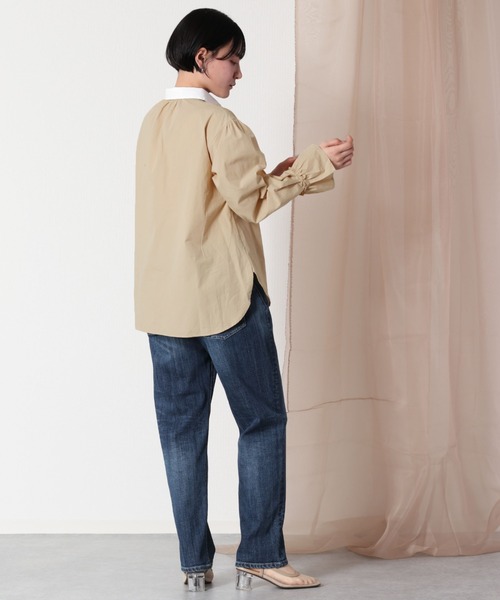 cepo(セポ)の「リラックスイージーテーパードデニム(デニムパンツ・レディース・ブルー系2/ブルー系3/ブルー系4/ネイビー×ホワイト/ネイビー/ブルー系1・S/M/L)」の16枚目の写真