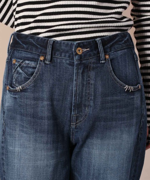 cepo(セポ)の「リラックスイージーテーパードデニム(デニムパンツ・レディース・ブルー系2/ブルー系3/ブルー系4/ネイビー×ホワイト/ネイビー/ブルー系1・S/M/L)」の9枚目の写真