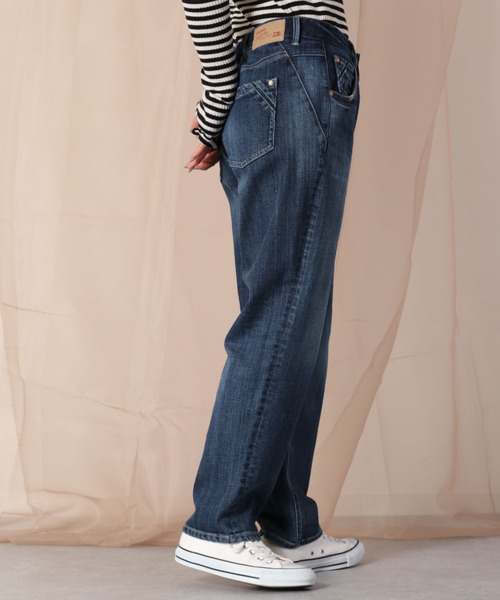 cepo(セポ)の「リラックスイージーテーパードデニム(デニムパンツ・レディース・ブルー系2/ブルー系3/ブルー系4/ネイビー×ホワイト/ネイビー/ブルー系1・S/M/L)」の7枚目の写真