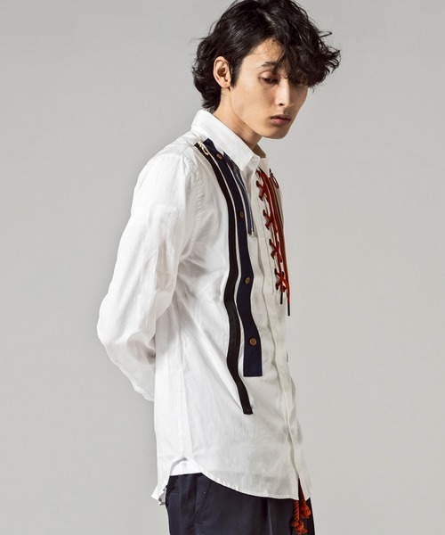 VIKTOR&ROLF(ヴィクター&ロルフ)の「VIKTOR&ROLF(ヴィクター&ロルフ)マルチファスナーシャツ(シャツ/ブラウス・メンズ・ホワイト・48/46)」の14枚目の写真