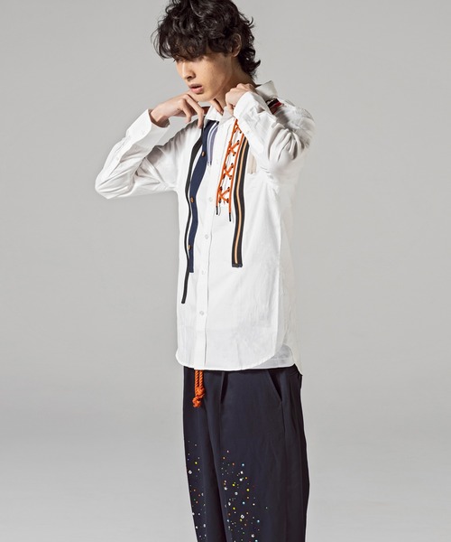 VIKTOR&ROLF(ヴィクター&ロルフ)の「VIKTOR&ROLF(ヴィクター&ロルフ)マルチファスナーシャツ(シャツ/ブラウス・メンズ・ホワイト・48/46)」の11枚目の写真