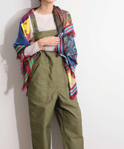IENA LA BOUCLE モールスキンオーバオール 【公式通販】