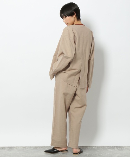 ダイ⭐︎新品未使用タグなし⭐︎ペアスロープ　リネンジャケット　春夏 日本製Naturemier（ナチュレミア）TECHリネンライクトロピカルノー