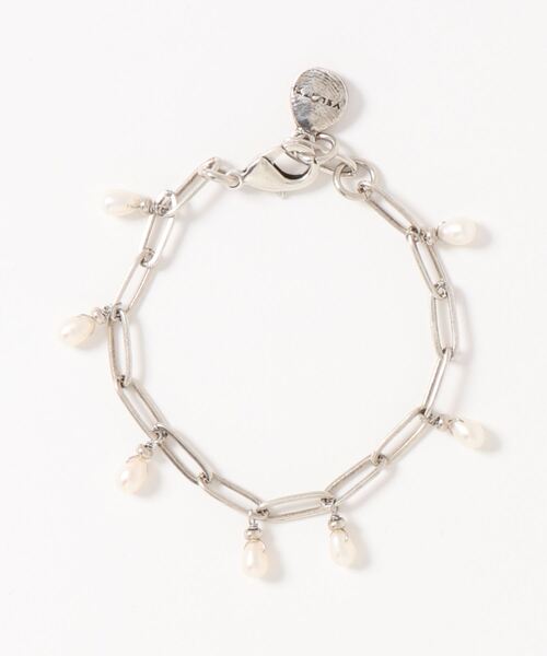 MADEMOISELLE ROPE'(マドモアゼル ロペ)の「【VELATTI】ミニパールブレスレット(ブレスレット・レディース・シルバー・FREE)」の1枚目の写真