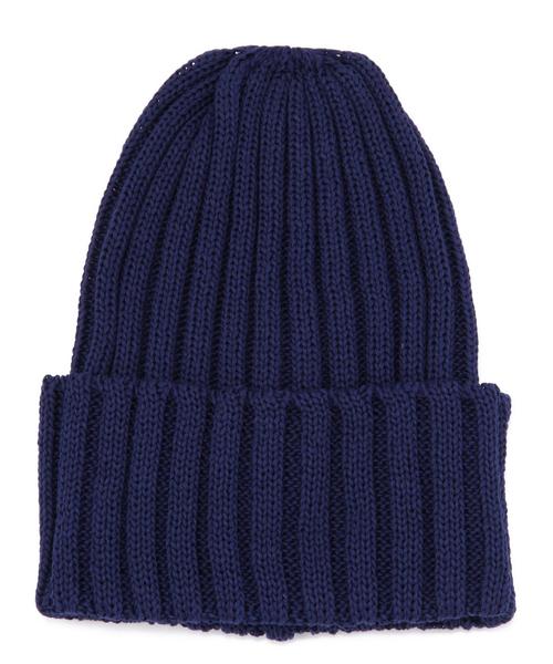 UNITED ARROWS（ユナイテッドアローズ）の「UAW コットン リブ ニットキャップ◆（ニットキャップ/ビーニー・レディース・ホワイト/ブラック/オリーブ/ネイビー・フリー）」の4枚目の写真