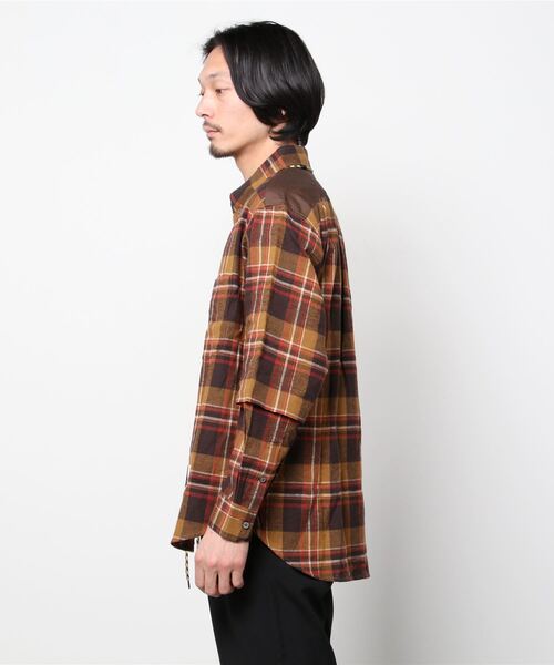 JUVENILE HALL ROLLCALL(ジュヴェナイルホールロールコール)の「JUVENILE HALL ROLLCALL (1614)(シャツ/ブラウス・メンズ・マスタード・FREE)」の2枚目の写真