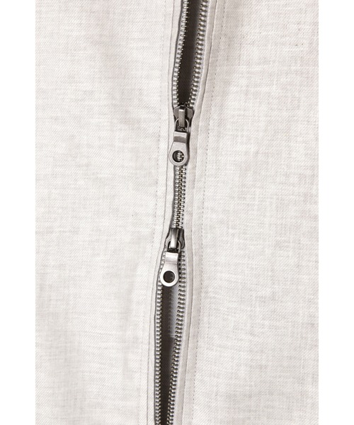 HIGH STREET(ハイストリート)の「HIGH STREET∴スタンドカラー半袖シャツアウター(シャツ/ブラウス・メンズ・ブルー/グレー/ブルー系2・S/M)」の13枚目の写真