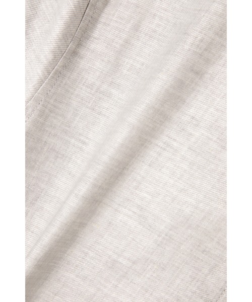 HIGH STREET(ハイストリート)の「HIGH STREET∴スタンドカラー半袖シャツアウター(シャツ/ブラウス・メンズ・ブルー/グレー/ブルー系2・S/M)」の16枚目の写真