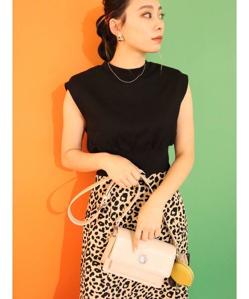 EVRIS（エヴリス）の「クロコライクマルチショルダーBAG（ショルダーバッグ・レディース・ホワイト/ブラック/グリーン・FREE）」の10枚目の写真