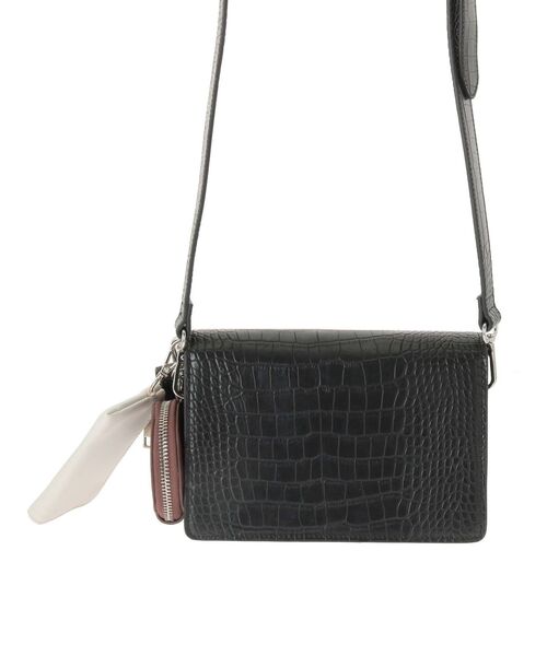 EVRIS（エヴリス）の「クロコライクマルチショルダーBAG（ショルダーバッグ・レディース・ホワイト/ブラック/グリーン・FREE）」の21枚目の写真