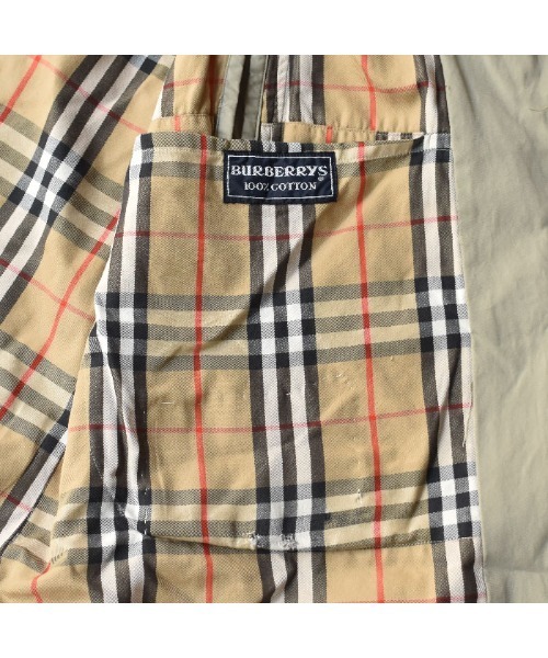 BURBERRY（バーバリー）の「【ヴィンテージ古着】80's Burberrys/バーバリー ステンカラーコート（ステンカラーコート・メンズ・ベージュ・X-LARGE）」の11枚目の写真