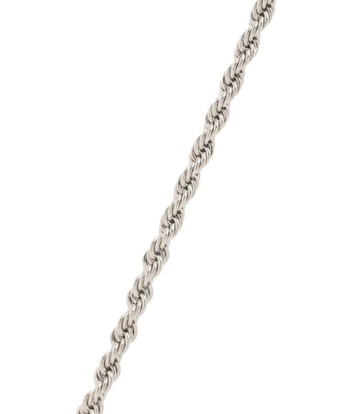 Ungrid（アングリッド）の「ツイストチェーンネックレス（ネックレス・レディース・シルバー・FREE）」の4枚目の写真