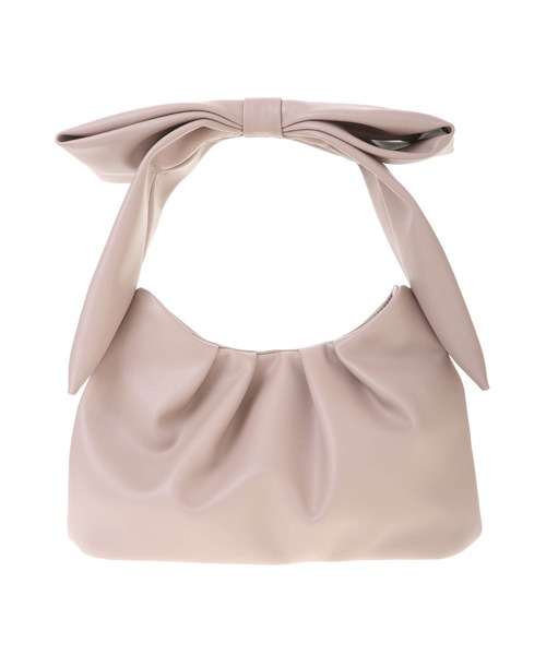 31 Sons de mode（トランテアン　ソン　ドゥ　モード）の「ビッグリボンバッグ（ショルダーバッグ・レディース・ピンク/ブラック・FREE）」の11枚目の写真