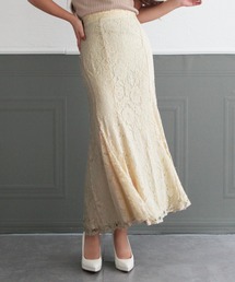 Julia Boutique | 総レースロングマーメイドスカート/22064(スカート)