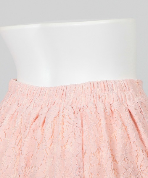 Julia Boutique（ジュリアブティック）の「総レースロングマーメイドスカート/22064（スカート・レディース・ブラック/パープル/ネイビー/ピンク/ブルー/アイボリー/オレンジ系・ONE）」の22枚目の写真