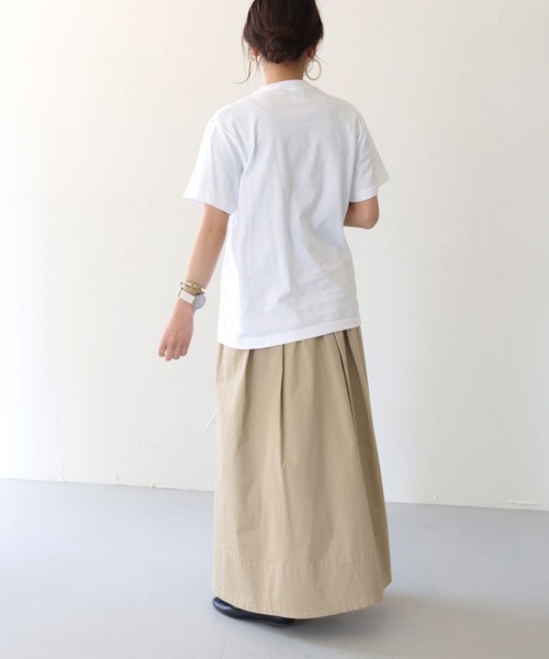 HER CLOSET(ハークローゼット)の「【shemoshelly】WEB限定5.6オンス80'sレトロスローガンロゴTシャツ(Tシャツ/カットソー・レディース・ブラック/ホワイト・L/M/S)」の17枚目の写真