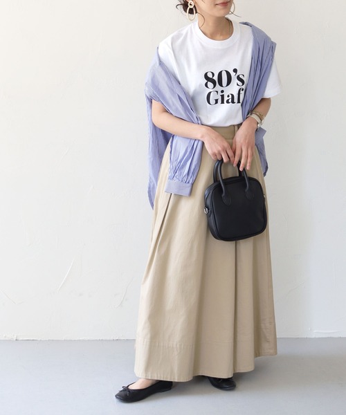 HER CLOSET(ハークローゼット)の「【shemoshelly】WEB限定5.6オンス80'sレトロスローガンロゴTシャツ(Tシャツ/カットソー・レディース・ブラック/ホワイト・L/M/S)」の19枚目の写真