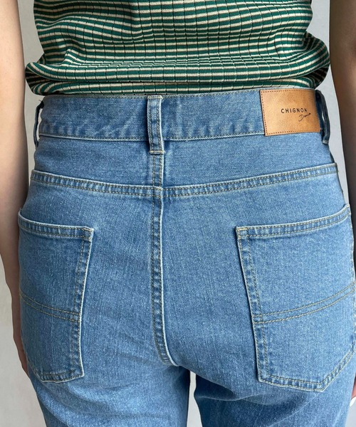 CAPRICIEUX LE'MAGE（カプリシューレマージュ）の「スリムフレアデニム（デニムパンツ・レディース・ブルー・38/36）」の5枚目の写真