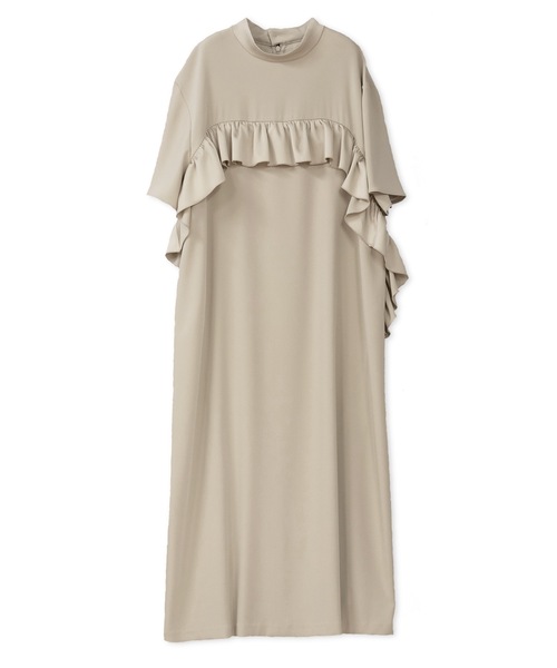 La SRIC（ラスリック）の「La SRIC / フロントフリルOP（ワンピース・レディース・グレー系その他/ライム/ブラック・38）」の14枚目の写真