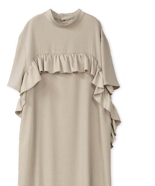 La SRIC（ラスリック）の「La SRIC / フロントフリルOP（ワンピース・レディース・グレー系その他/ライム/ブラック・38）」の16枚目の写真