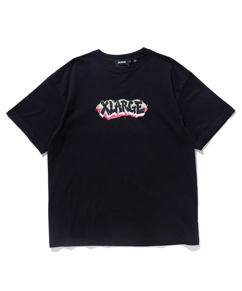 XLARGE（エクストララージ）の「GRAFFITI LOGO S/S TEE/グラフィック　ロゴ　半袖　Tシャツ（Tシャツ/カットソー・メンズ・ブラック/オレンジ/ホワイト・M/L/S/XL）」の19枚目の写真