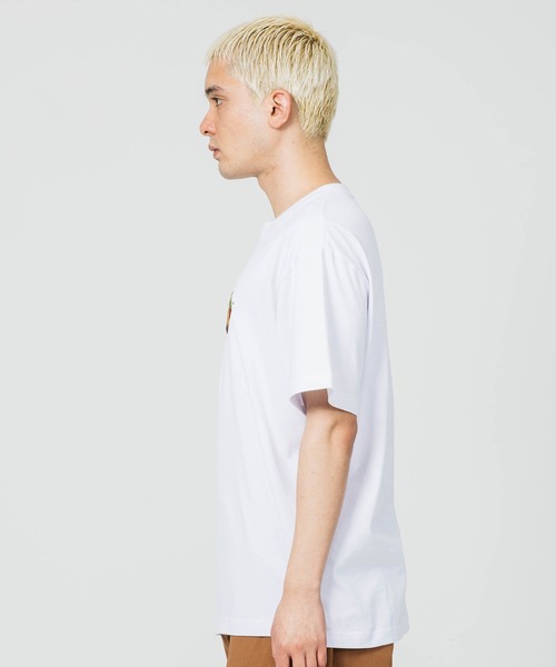 XLARGE（エクストララージ）の「GRAFFITI LOGO S/S TEE/グラフィック　ロゴ　半袖　Tシャツ（Tシャツ/カットソー・メンズ・ブラック/オレンジ/ホワイト・M/L/S/XL）」の14枚目の写真