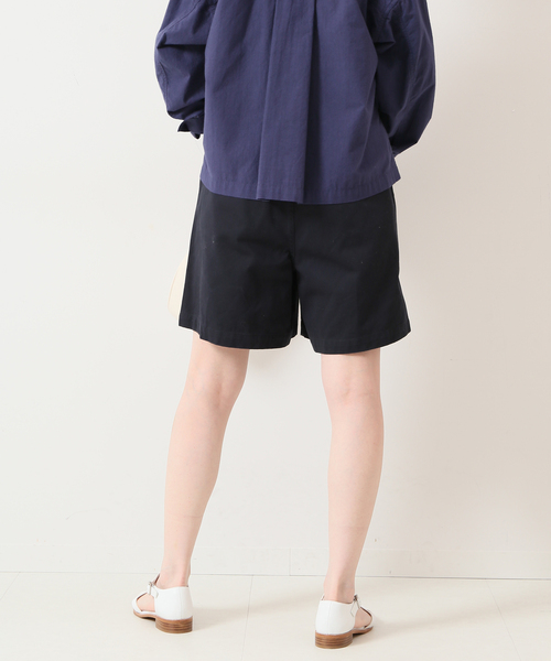 SLOBE IENA(スローブイエナ)の「スーピマチノクロスショーツ(その他パンツ・レディース・ベージュ/ネイビー・36/38)」の15枚目の写真
