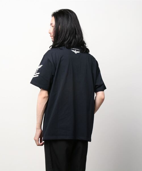 AVIREX（アヴィレックス）の「半袖 ネイバル ポケット Tシャツ / S/S NAVAL POCKET T-SHIRT / アヴィレックス / AVIREX（Tシャツ/カットソー・メンズ・ネイビー/オフホワイト/ピンク・MEDIUM/LARGE/X-LARGE/XX-LARGE）」の7枚目の写真
