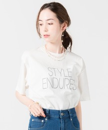 LAYMEE | Style Tshirt / スタイルTシャツ(Tシャツ/カットソー)