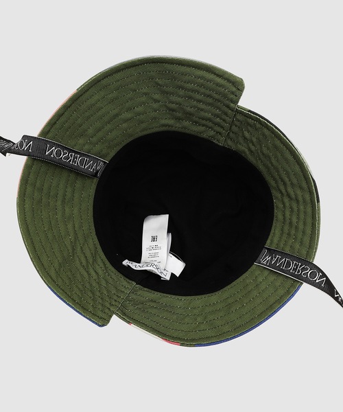 JW Anderson（ジェイダブリューアンダーソン）の「HAT（ハット・メンズ・マルチ/グリーン系その他・56/58）」の4枚目の写真
