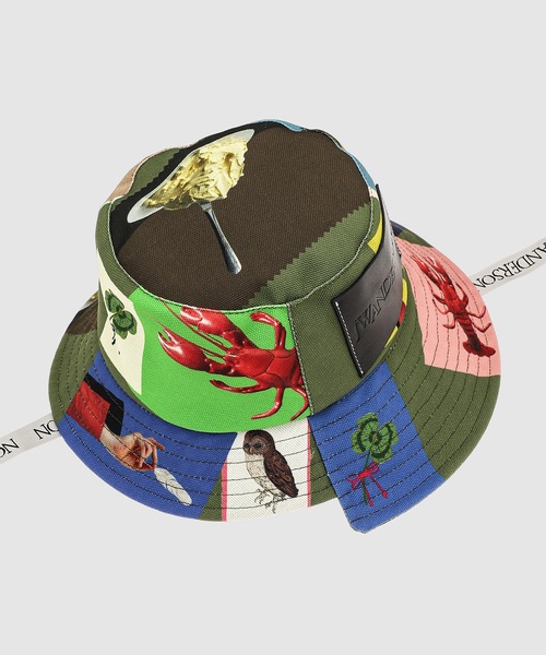 JW Anderson（ジェイダブリューアンダーソン）の「HAT（ハット・メンズ・マルチ/グリーン系その他・56/58）」の8枚目の写真