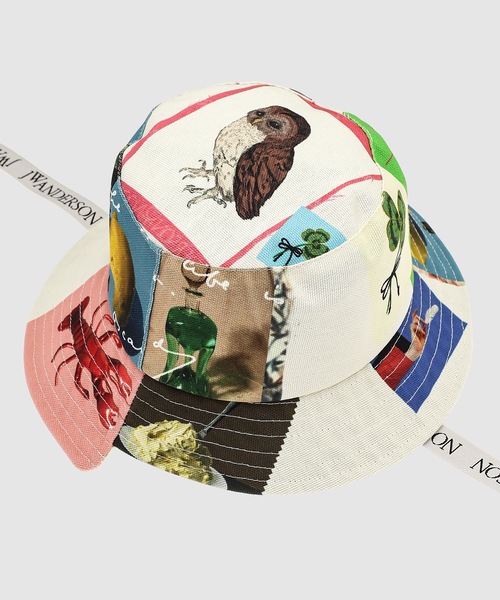 JW Anderson（ジェイダブリューアンダーソン）の「HAT（ハット・メンズ・マルチ/グリーン系その他・56/58）」の7枚目の写真