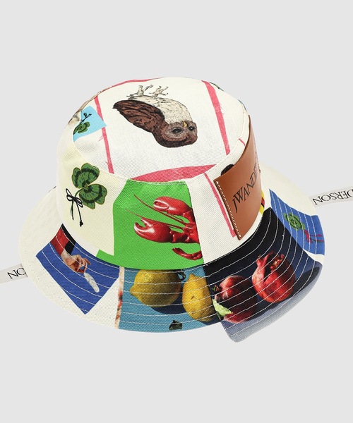 JW Anderson（ジェイダブリューアンダーソン）の「HAT（ハット・メンズ・マルチ/グリーン系その他・56/58）」の3枚目の写真