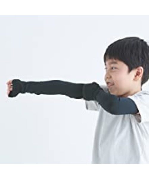 東急ハンズ(トウキュウハンズ)の「【在庫限り】しろくまのきもち ひんやりアームウォーマー キッズ(アウトドアグッズ・キッズ・ブラック/グレー・FREE)」の12枚目の写真