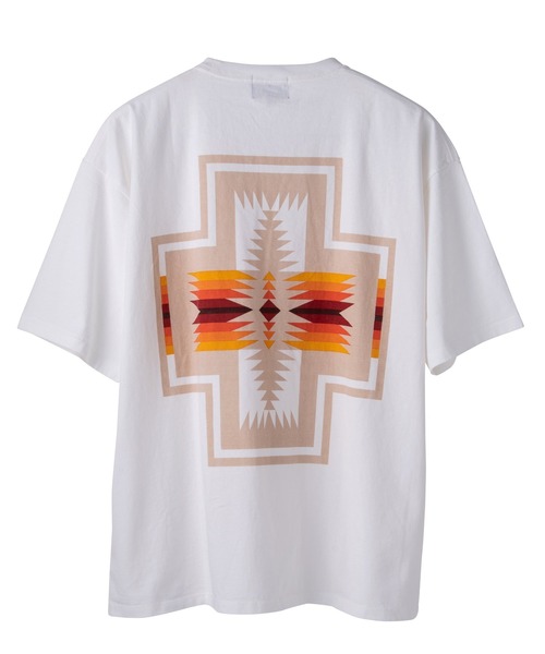 PENDLETON(ペンドルトン)の「Back Print Tee(Tシャツ/カットソー・メンズ・チャコールグレー/ブラック/ライトホワイト/レッド/オフホワイト/ベージュ/ターコイズブルー/グレー系その他/ミント/ホワイト系その他・M/L)」の18枚目の写真