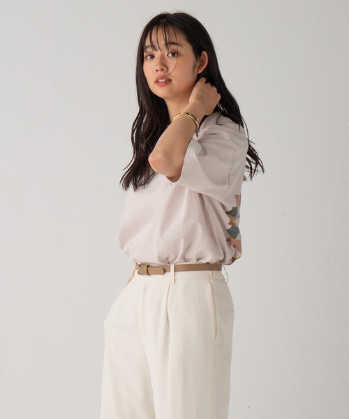 PENDLETON(ペンドルトン)の「Back Print Tee(Tシャツ/カットソー・メンズ・チャコールグレー/ブラック/ライトホワイト/レッド/オフホワイト/ベージュ/ターコイズブルー/グレー系その他/ミント/ホワイト系その他・M/L)」の22枚目の写真
