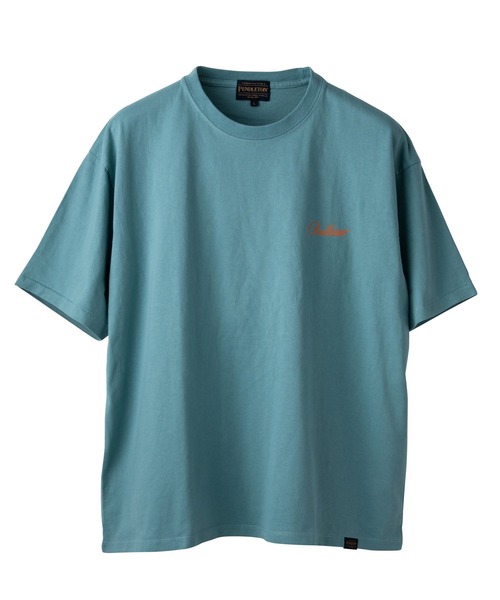 PENDLETON(ペンドルトン)の「Back Print Tee(Tシャツ/カットソー・メンズ・チャコールグレー/ブラック/ライトホワイト/レッド/オフホワイト/ベージュ/ターコイズブルー/グレー系その他/ミント/ホワイト系その他・M/L)」の20枚目の写真