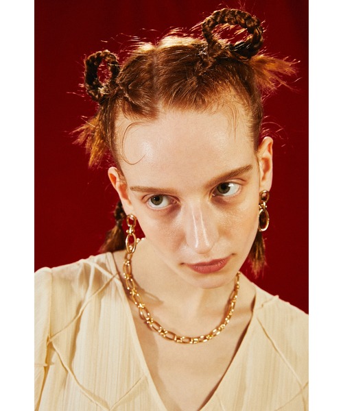 SLY(スライ)の「R/C BALL CHAIN N/C チェーン ネックレス(ネックレス・レディース・シルバー/ゴールド・FREE)」の14枚目の写真