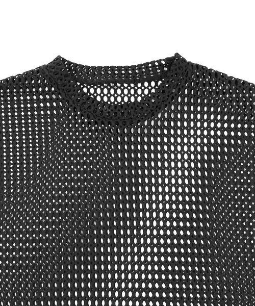 Figments(フィグメンツ)の「メッシュベスト(ベスト・レディース・ブラック・FREE)」の3枚目の写真