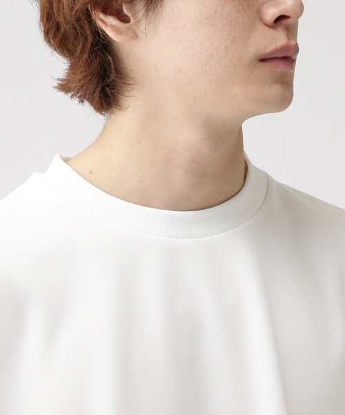 tk.TAKEO KIKUCHI（ティーケータケオキクチ）の「◆フロントバックディファレンスTシャツ（Tシャツ/カットソー・メンズ・ブラック/オフホワイト・02/03）」の12枚目の写真