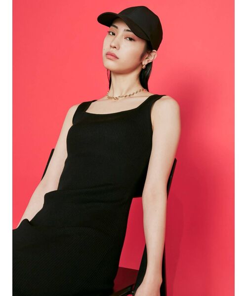 EMODA（エモダ）の「ミニマルコンパクトキャップ（キャップ・レディース・ホワイト/ブラック・FREE）」の16枚目の写真