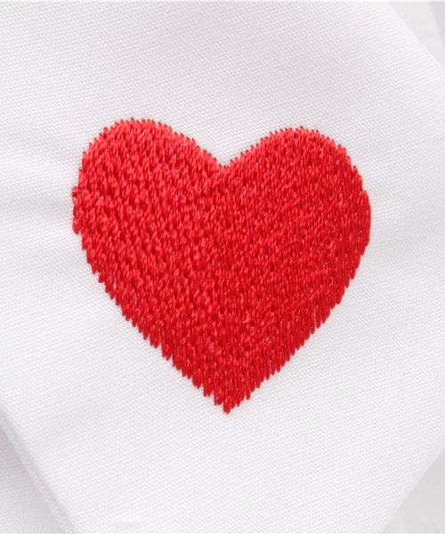 WEGO（ウィゴー）の「WEGO/ハート刺繍付け襟（マフラー）」 - WEAR