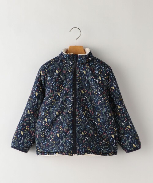 セール】SHIPS KIDS:100～130cm / 〈撥水/手洗い可能〉フラワー ボア