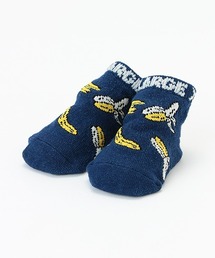 XLARGE KIDS（エクストララージキッズ）の「バナナ総柄ベビーソックス【日本製】（ベビーシューズ/ベビーソックス）」