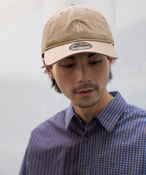 niko and...（ニコアンド）の「【NEW ERA(ニューエラ)】別注9THIRTY EASY SNAP（キャップ・メンズ・ブラック/ベージュ/ネイビー/グリーン・FREE）」の2枚目の写真