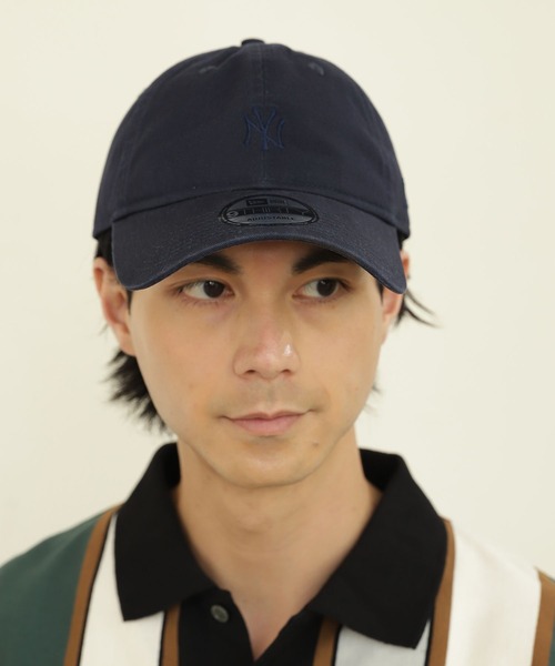 niko and...（ニコアンド）の「【NEW ERA(ニューエラ)】別注9THIRTY EASY SNAP（キャップ・メンズ・ブラック/ベージュ/ネイビー/グリーン・FREE）」の4枚目の写真