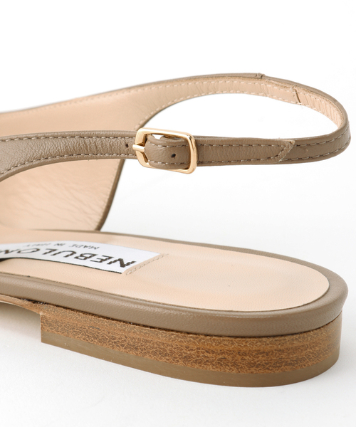 NEBULONI E（ネブローニ）の「≪一部店舗+WEB限定≫【NEBULONI E. / ネブローニ】 BACK STRAP SHOES（パンプス・レディース・ブラック/グレー・38/39/36/37）」の9枚目の写真